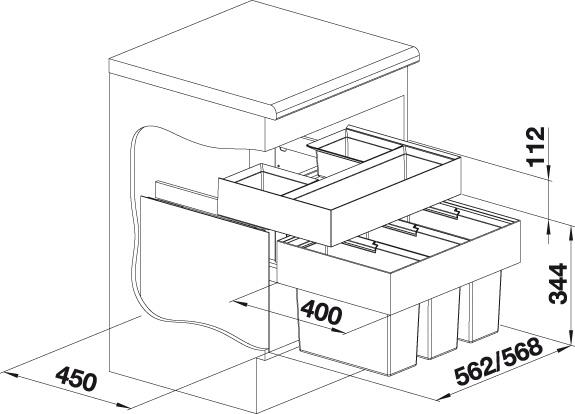 Схема с размерами