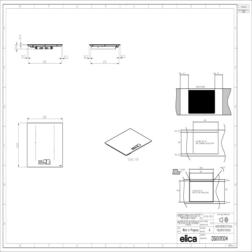 Схема с размерами