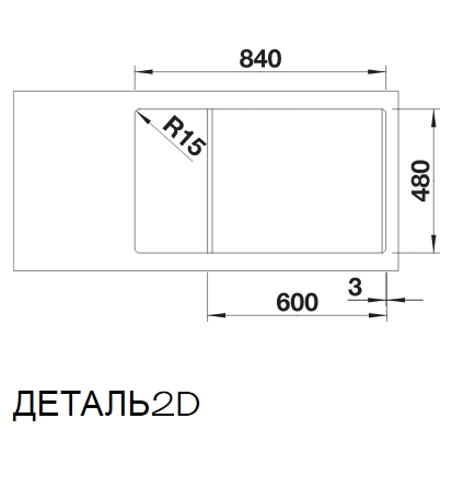 Схема с размерами
