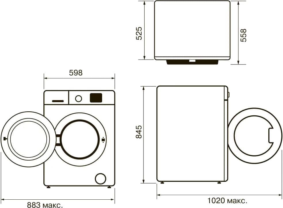 Габаритный чертеж