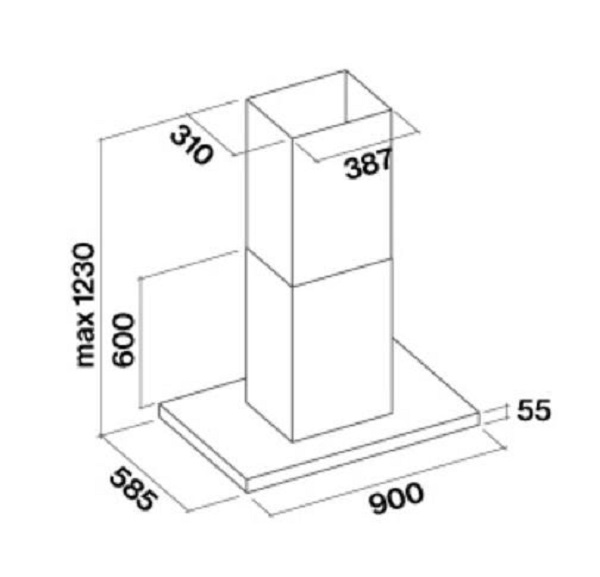 Схема с размерами