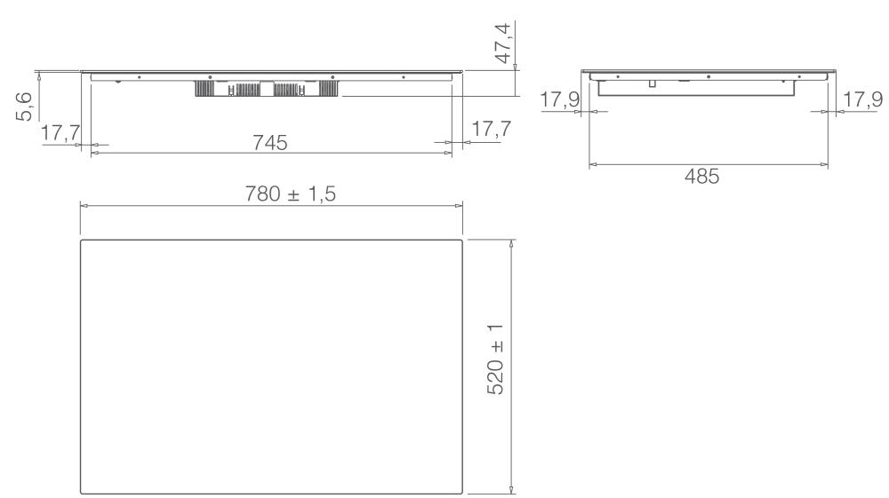 Схема с размерами
