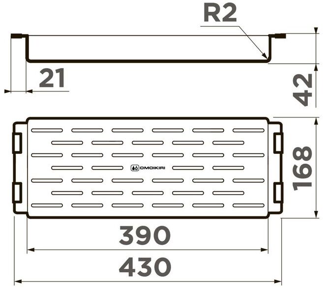 Схема с размерами