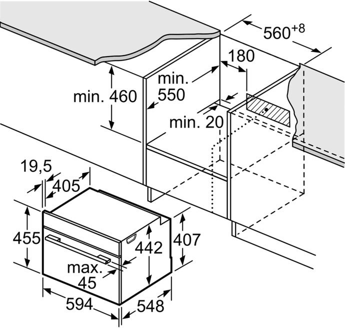 Схема с размерами