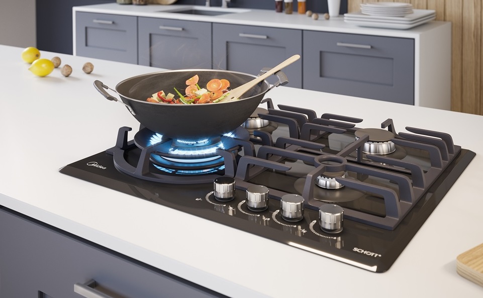 Режим WOK мощный нагрев для азиатской кухни