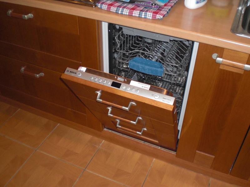 Как установить фасад на посудомоечную машину