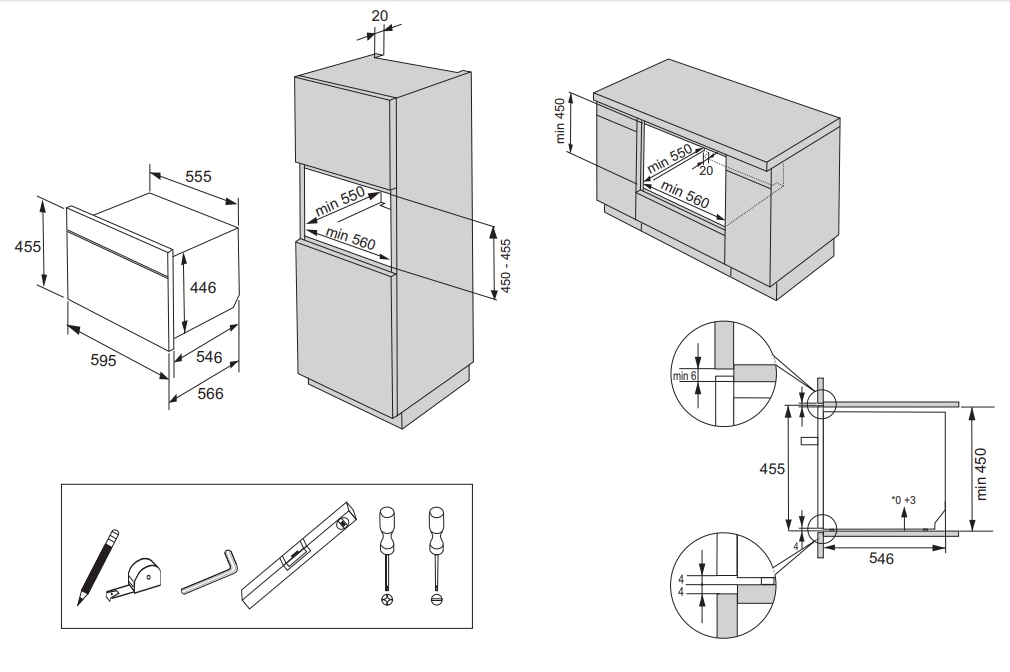 Ошибки духовых шкафов Gorenje 