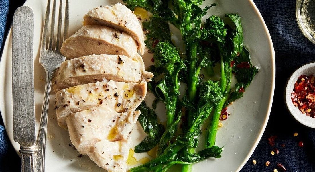 Куриная грудка на пару