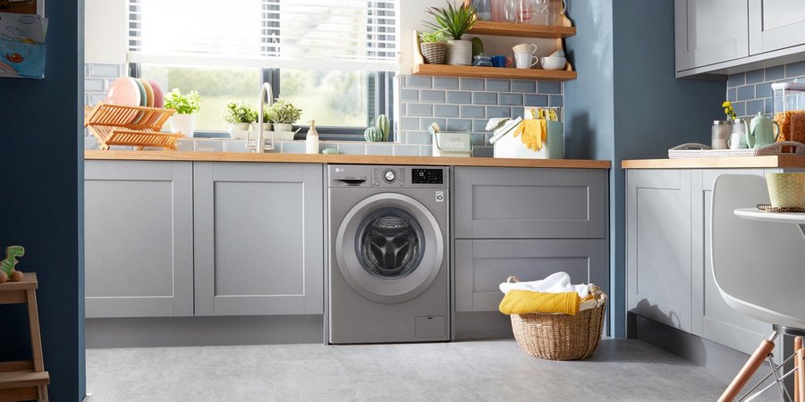 Как правильно установить стиральную машину на кухне