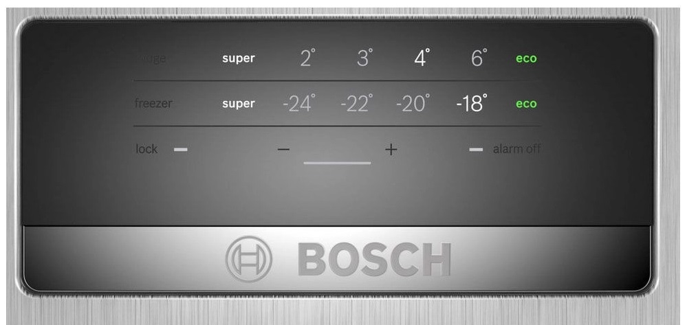 Как настроить холодильник Bosch 