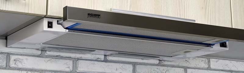 Как работает наклонная вытяжка Faber 