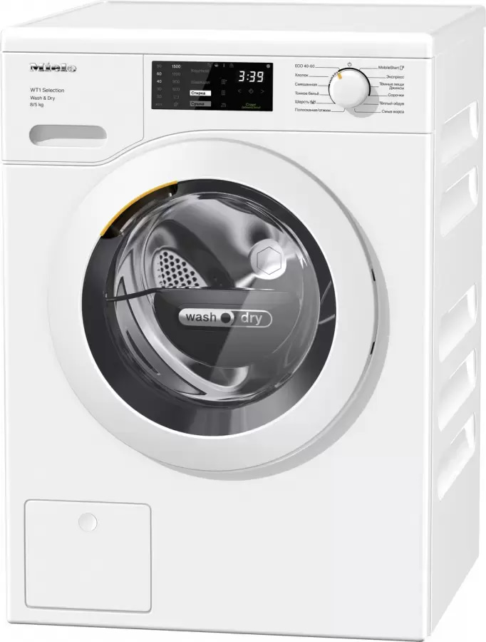 Обзор стирально-сушильной машины Miele WTD163WCS