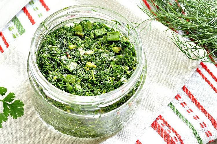 Как хранить зелень