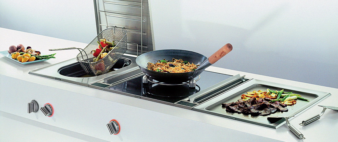 Комби-панели, фритюрницы и грили Ilve