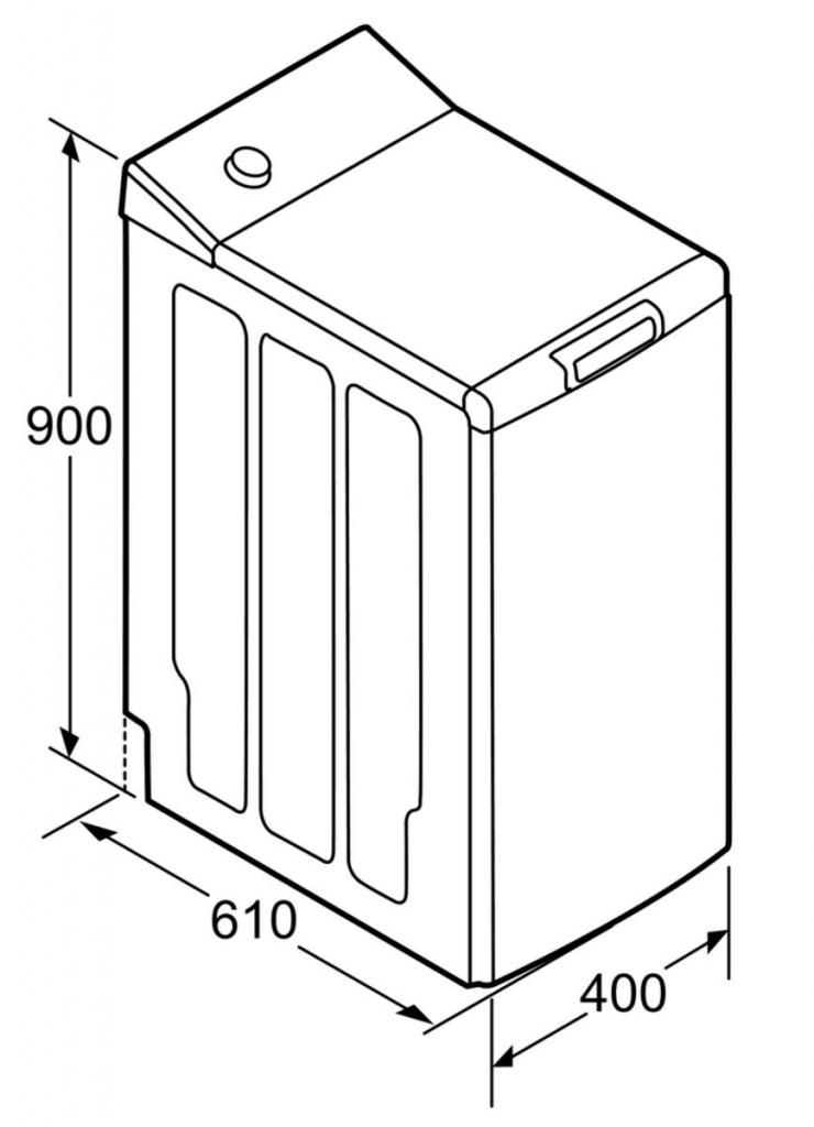 Стиральная машина с вертикальной загрузкой размеры Размеры стиральная машина с вертикальной загрузкой