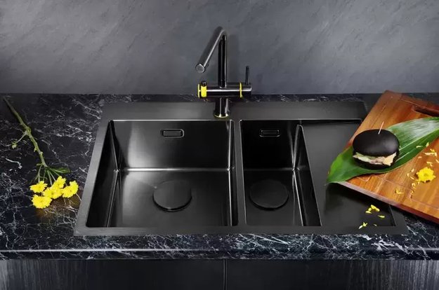 Мойка Omoikiri AKISAME 78-2 GM L new крыло справа в Тюмени (preview 4)