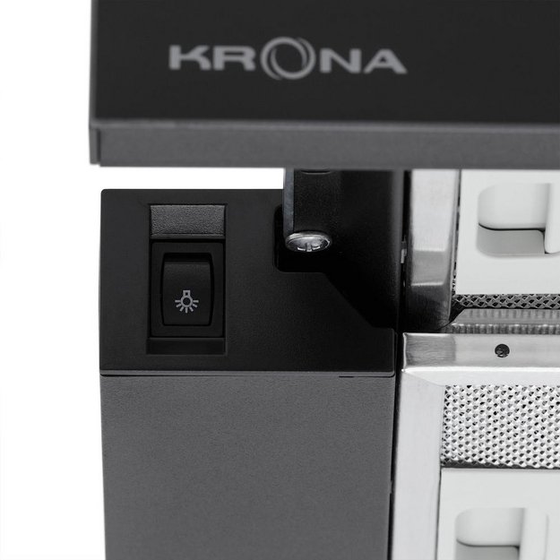 Встраиваемая вытяжка KRONA KAMILLA 600 2DN BL GLASS в Тюмени (preview 10)