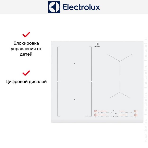 Варочная панель Electrolux CIS62450FW в Тюмени (preview 3)