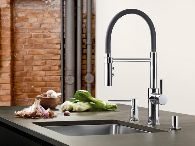 Дозатор для жидкого мыла Blanco Lato хром 525808 в Тюмени (preview 3)