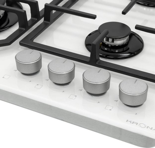 Газовая варочная панель KRONA NEBEL 60 WH W в Тюмени (preview 4)