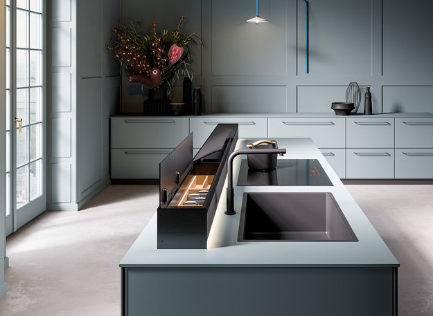 Система хранения Falmec MONOLITH 30 VETRO NERO KACL.453#NF в Тюмени (preview 5)