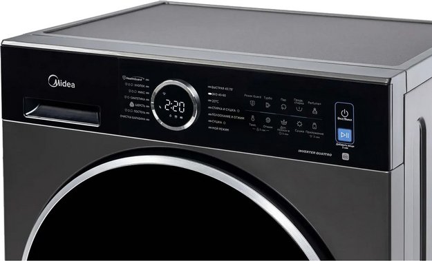 Стирально-сушильная машина Midea MF205D80WB/T-RU в Тюмени (preview 5)