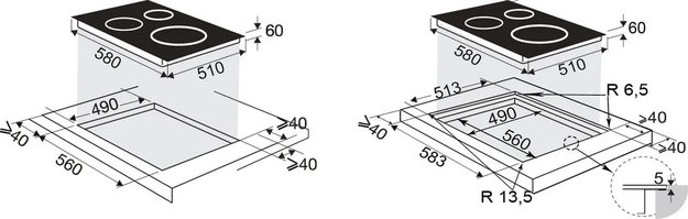 Индукционная варочная панель Brandt BPI2638UB в Тюмени (preview 4)
