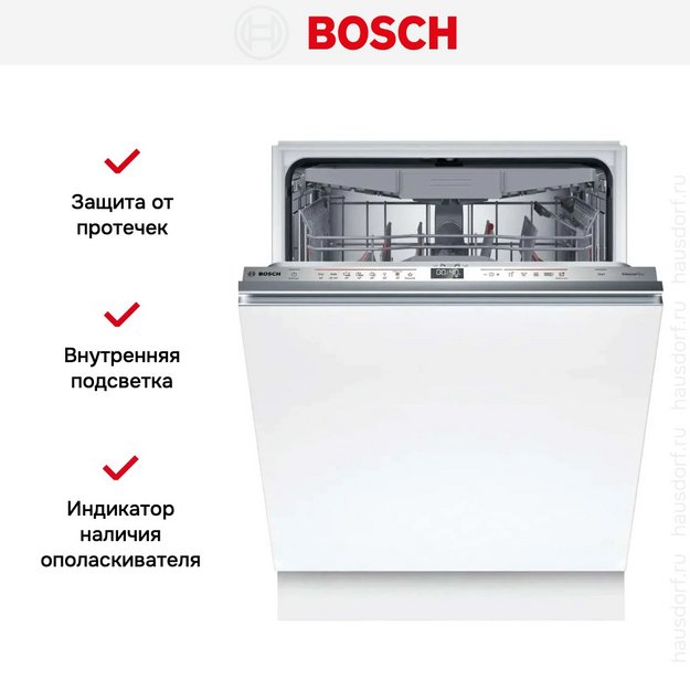 Встраиваемая посудомоечная машина Bosch SBD6ECX12E в Тюмени (preview 14)