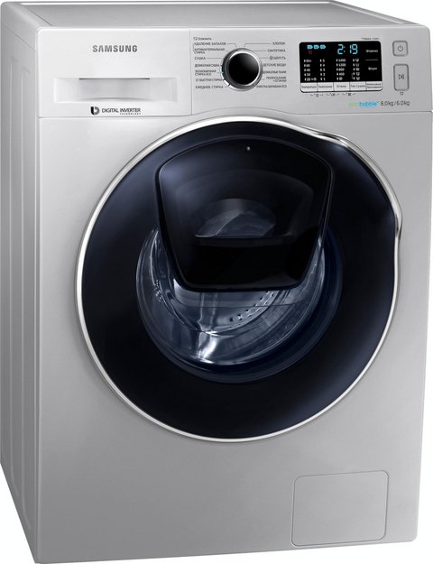 Стирально-сушильная машина Samsung WD 80K5410 OS AddWash в Тюмени (preview 7)