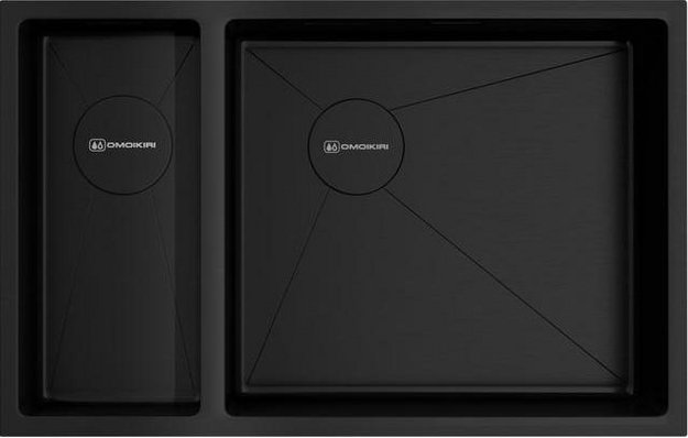 Мойка Omoikiri TAKI 69-2-U/IF SIDE GB-R в Тюмени (preview 1)
