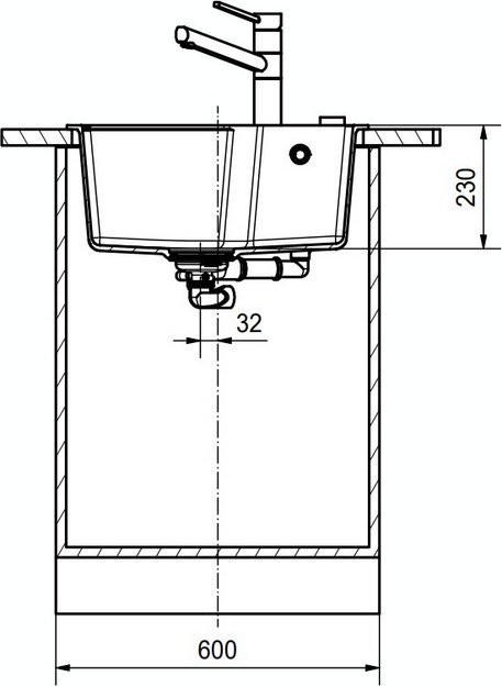 Мойка Franke UBG 610-50 миндаль в Тюмени (preview 3)