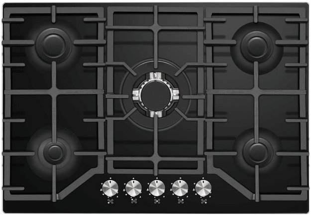 Газовая варочная панель Maunfeld EGHG.75.83CB/G в Тюмени (preview 1)