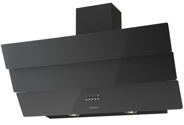 Вытяжка KRONA INGA 900 black push button в Тюмени (preview 1)