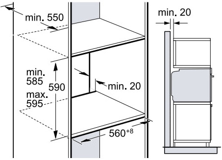 Духовой шкаф Bosch HJA737BA0 в Тюмени (preview 8)