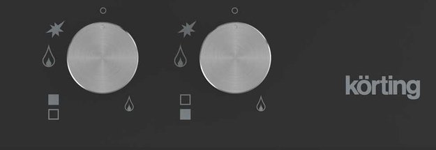 Газовая стеклянная варочная панель Korting HGG 3825 CN в Тюмени (preview 2)