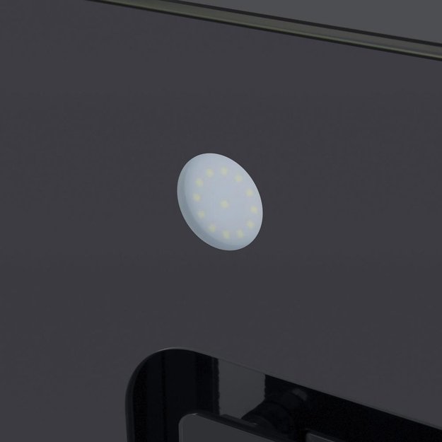 Встраиваемая кухонная вытяжка MAUNFELD Norfolk 90 нержавеющая сталь\черное стекло в Тюмени (preview 11)