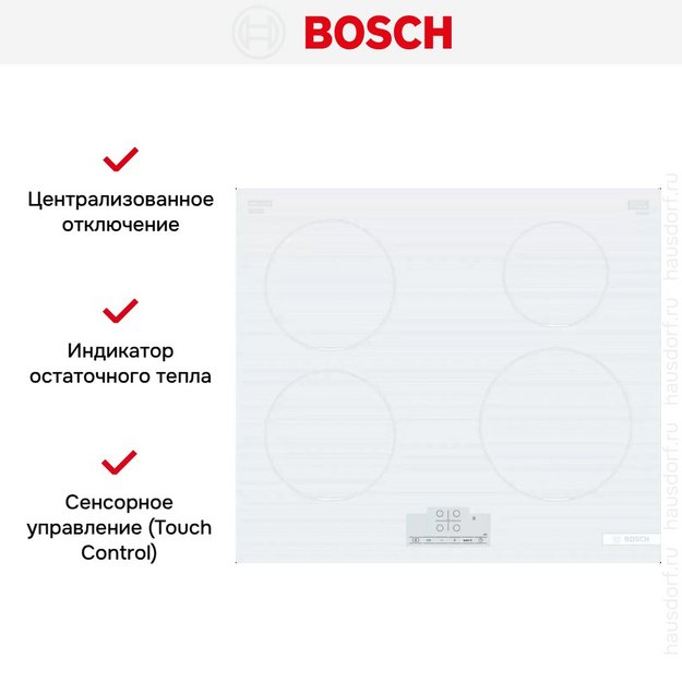 Индукционная варочная панель Bosch PUE612BB1J в Тюмени (preview 6)