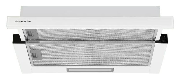 Встраиваемая вытяжка Maunfeld Clyde 60 белое стекло в Тюмени (preview 3)