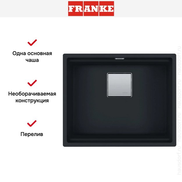 Мойка Franke KNG 110-52 черный в Тюмени (preview 4)