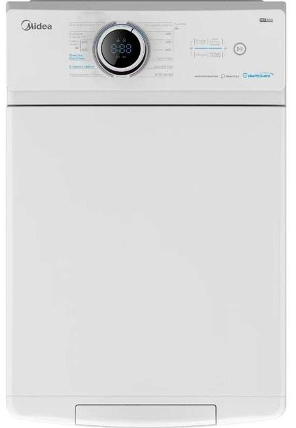 Стиральная машина с вертикальной загрузкой Midea MF100T80BS/W-RU в Тюмени (preview 3)