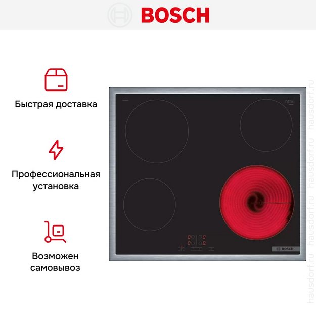 Электрическая варочная панель Bosch PKE645BA2E в Тюмени (preview 7)