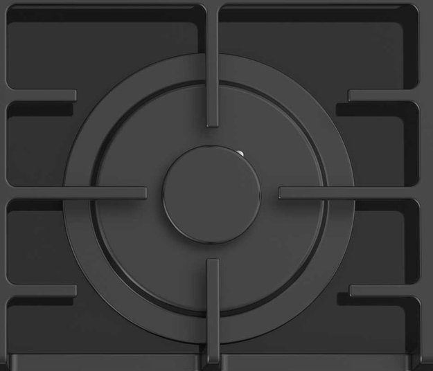 Газовая стеклянная варочная панель Korting HGG 6805 CN в Тюмени (preview 2)