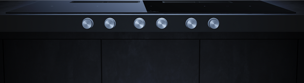 Индукционная варочная поверхность с вытяжкой Kuppersbusch KMI 12850.0 SR-E Black Velvet в Тюмени (preview 4)