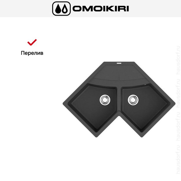 Мойка Omoikiri SUMI 83C BL в Тюмени (preview 4)