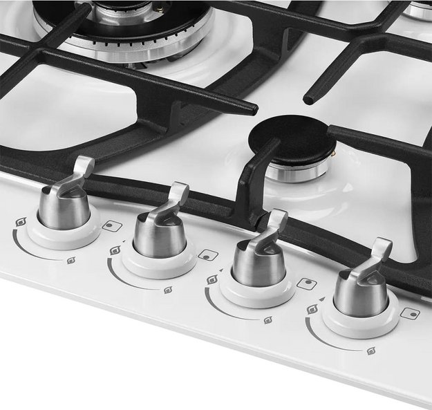 Газовая варочная панель Kuppersberg FS 604 W Silver в Тюмени (preview 5)