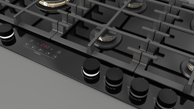 Варочная панель Fulgor Milano FCLH 905 G T WK BK в Тюмени (preview 6)