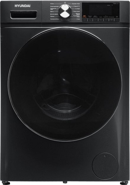 Стирально-сушильная машина Hyundai WFD9403 темно-серый в Тюмени (preview 1)