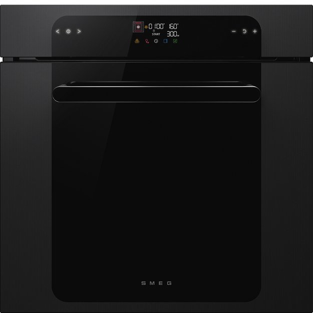 Духовой шкаф с функцией СВЧ Smeg SO6202M2B в Тюмени (preview 1)