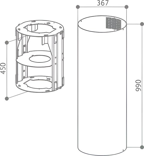 Дополнительный короб Faber 112.0286.014 в Тюмени (preview 2)