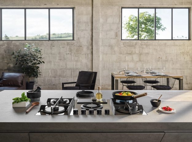 Варочная панель с вытяжкой Elica NIKOLATESLA FLAME EVO GR/A/88 в Тюмени (preview 3)